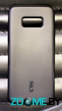 Чехол для Samsung Galaxy S8 Plus силиконовый Cherry черный (защитная пленка в комплекте)