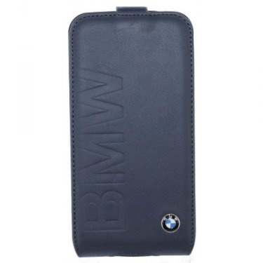 Чехол для Samsung i9600 Galaxy S5 (G900F) BMW Logo Signature Flip Blue (BMFLS5LON) фото