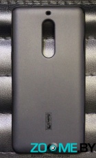 Чехол для Nokia 5 силиконовый Cherry черный