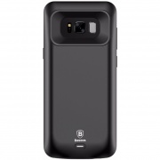 Чехол-аккумулятор Baseus для Samsung Galaxy S8 Plus Geshion 5500mAh пластик 1 USB выход 2.1A чёрный (ACSAS8P-ABJ01)