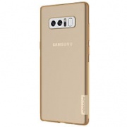 Чехол для Samsung Galaxy Note 8 Nillkin Nature, 0.6мм, прозрачно-золотой