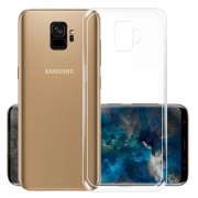 Чехол для Samsung Galaxy S9 силиконовый глянцевый прозрачный