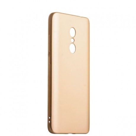 Чехол силиконовый j-case для XIAOMI Redmi Note 4 золотой  фото