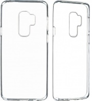 Силиконовый чехол для Samsung Galaxy S9 iBox Crystal прозрачный глянцевый 1.25mm