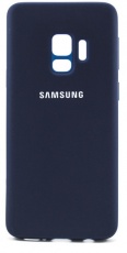 Чехол для Samsung Galaxy S9 Silicone Case синий
