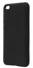 Чехол для Xiaomi Redmi Go силиконовый матовый черный