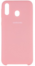 Чехол для Samsung Galaxy M20 Silicone Case розовый