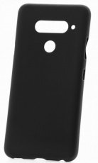 Чехол для LG V40 ThinQ силиконовый матовый черный