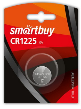 Батарейка литиевая Smart Buy CR1225/1B (12/72) (SBBL-1225-1B) фото