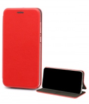 Чехол для Xiaomi Redmi Note 7 книга Fashion Case 3D с визитницей красный