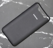 Чехол для Samsung Galaxy A90 Silicone Case черный