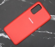 Чехол для Samsung Galaxy S20 Silicone Case красный