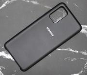 Чехол для Samsung Galaxy S20 Plus Silicone Case черный