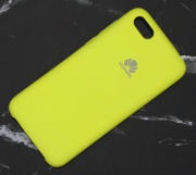 Чехол для Huawei Honor Y5 Prime (2018)/7A/Y5 Lite Silicone Case желтый