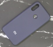 Чехол для Xiaomi Redmi Note 7 Silicone Case синий