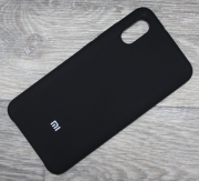Чехол для Xiaomi Mi8 Pro Silicone Case черный