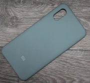 Чехол для Xiaomi Mi8 Pro Silicone Case бирюзовый