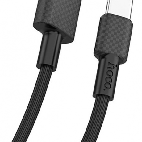 Кабель USB - Type-C HOCO X29 1.0м круглый 3.0A черный фото