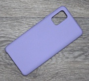 Чехол для Samsung Galaxy A41 Silicone Case фиолетовый