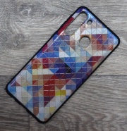 Чехол для Samsung Galaxy A21 силиконовый цветная мозайка