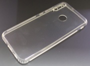 Чехол для Huawei P40 Lite E силиконовый прозрачный с защитой для камеры