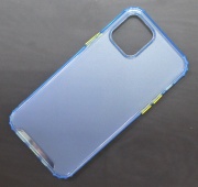 Чехол для iPhone 12 Pro HQ Case матовый голубой