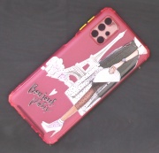 Чехол для Samsung Galaxy M31S HQ Case матовый розовый картинка