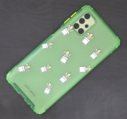 Чехол для Samsung Galaxy M31S HQ Case матовый зеленый