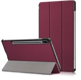 Чехол для Samsung Galaxy S7 (T870/875) книга бордовый фото