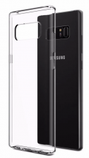 Чехол для Samsung Galaxy Note 8 силиконовый глянцевый прозрачный