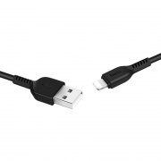 Кабель-USB Hoco X20 Lighting 3m (черный) 2.0А
