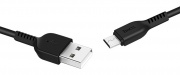 Кабель Hoco X20 Micro-USB 2m (черный) 2.4А