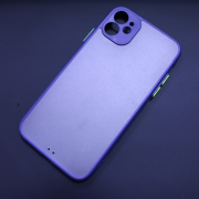 Чехол Iphone 11 с защитой задней камеры (синий)