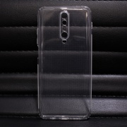 Чехол для Xiaomi Redmi K30 с защитой для камеры (прозрачный)
