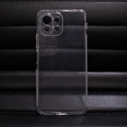 Чехол для Xiaomi Mi11 Lite с защитой для камеры (прозрачный)