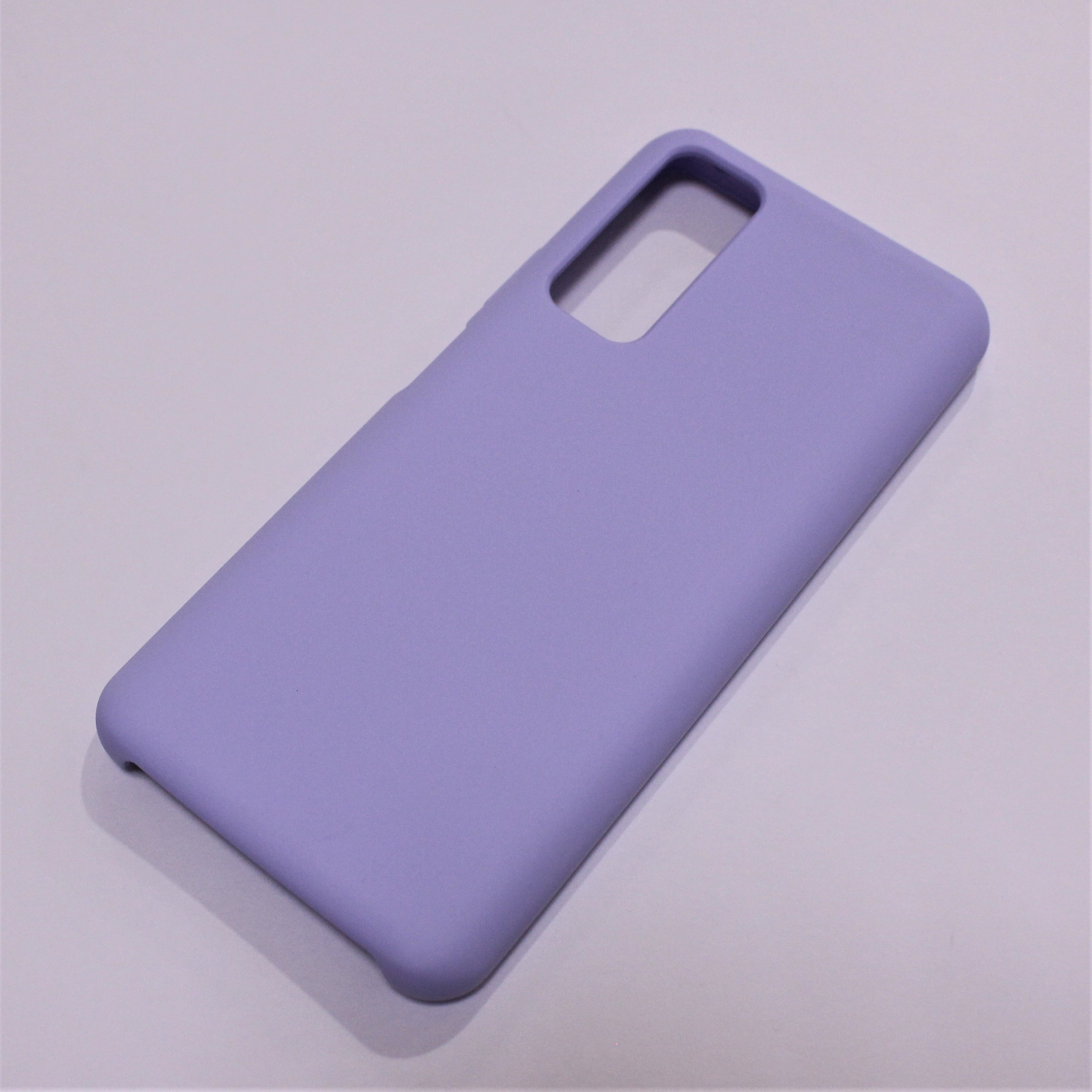 Чехол для Huawei P Smart 2021 Silicone Case светло-фиолетовый купить в  Минске