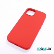 Чехол для Iphone 13 Slilicone Case красный