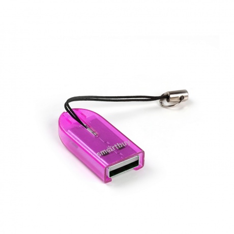 Картридер MicroSD Smartbuy SBR-710 (SBR-710-F) фиолетовый фото