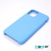 Чехол для Iphone 11 Pro Max Slilicone Case голубой