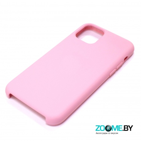 Чехол для Iphone 11 Pro Max Slilicone Case светло-розовый фото