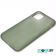 Чехол для Iphone 11 Pro Max силиконовый зеленый