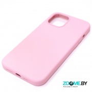 Чехол для Iphone 12 Pro Slilicone Case светло-розовый