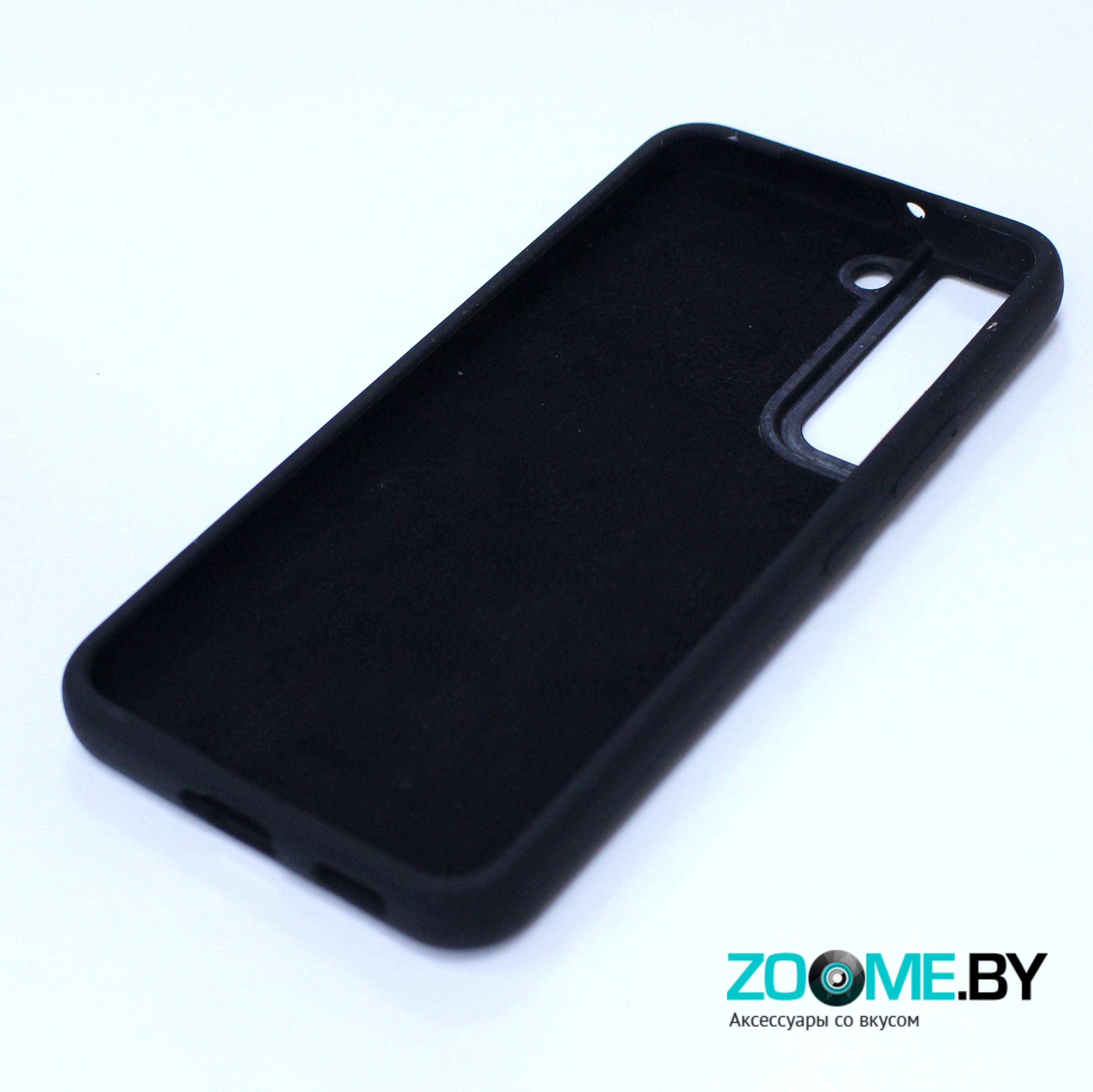 Чехол для Samsung Galaxy S22 5G Slilicone Case черный купить в Минске