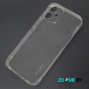 Чехол для Iphone 12 mini прозрачный J-Case с защитой камеры