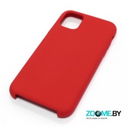 Чехол для Iphone 11 Slilicone Case красный