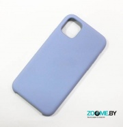 Чехол для Iphone 11 Silicone Case нежно-голубой