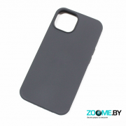 Чехол для iPhone 14 Max (Plus) Silicone case серый