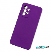 Чехол для Samsung Galaxy A53 5G Silicone case фиолетовый