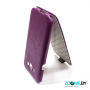 Чехол-блокнот для Samsung Galaxy E7 (E700) Armor Case Full фиолетовый
