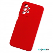 Чехол для Samsung Galaxy A23 4G Silicone case красный